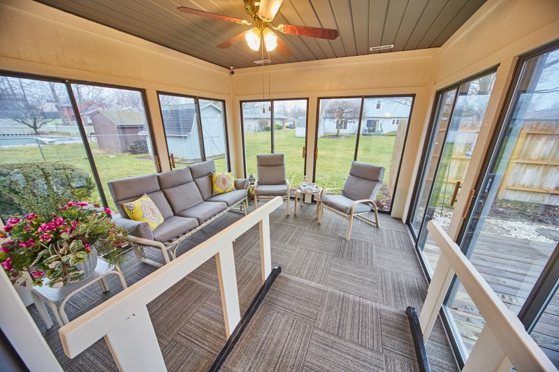 Sunroom with Decor